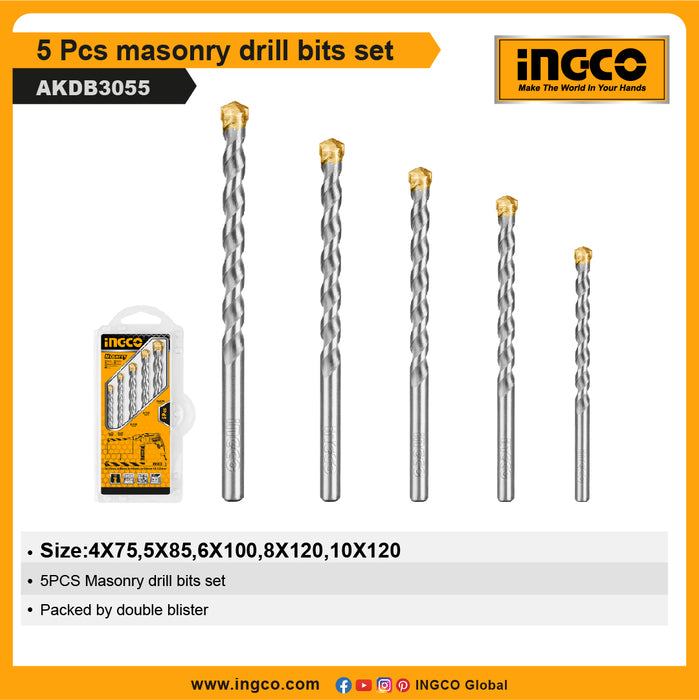 SPARES BITS DRILL BITS 3055 INGCO