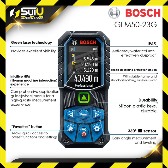MCH GREEN LASE MSRNG BOSCH 50